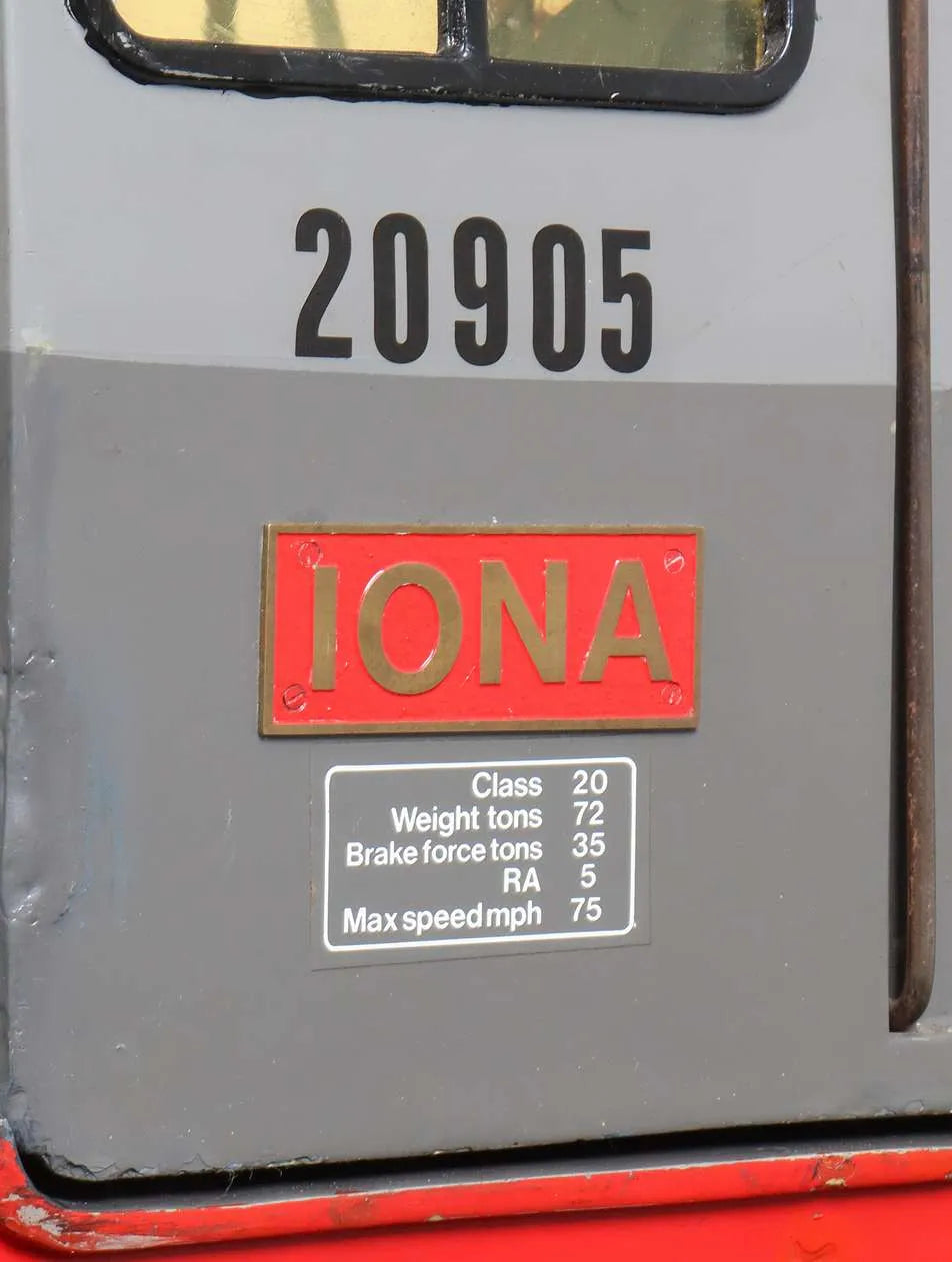 5 inch gauge Class 20 battery electric