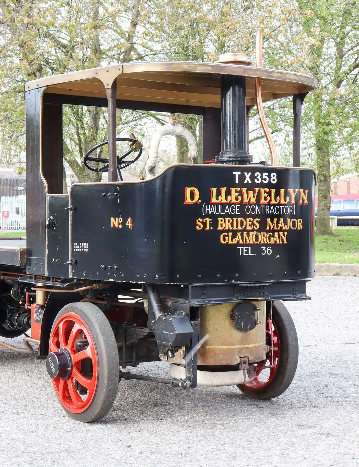 3 inch scale Mann 6 ton "Express" steam lorry