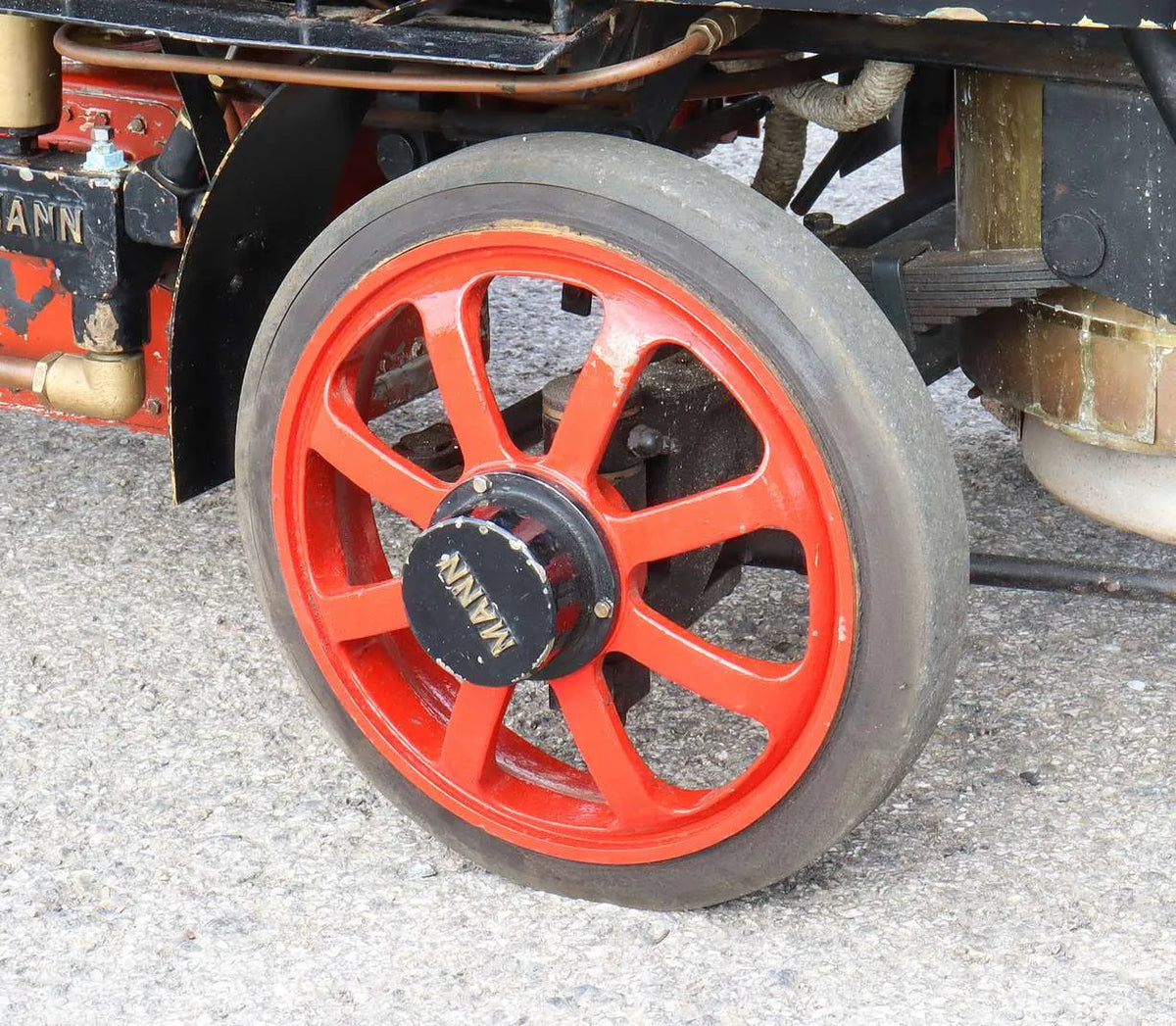3 inch scale Mann 6 ton "Express" steam lorry