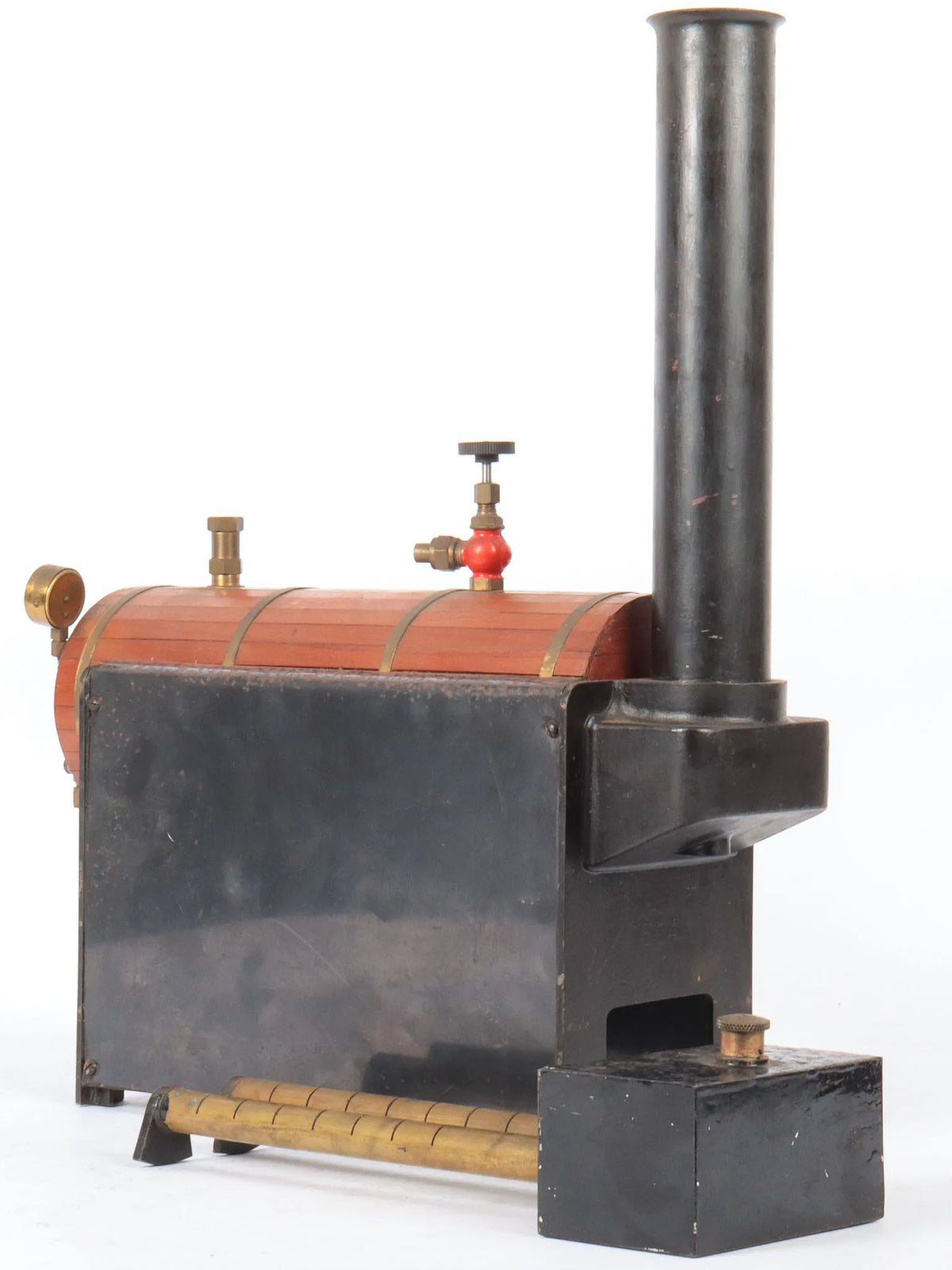 Stuart 504 spirit-fired boiler with burner