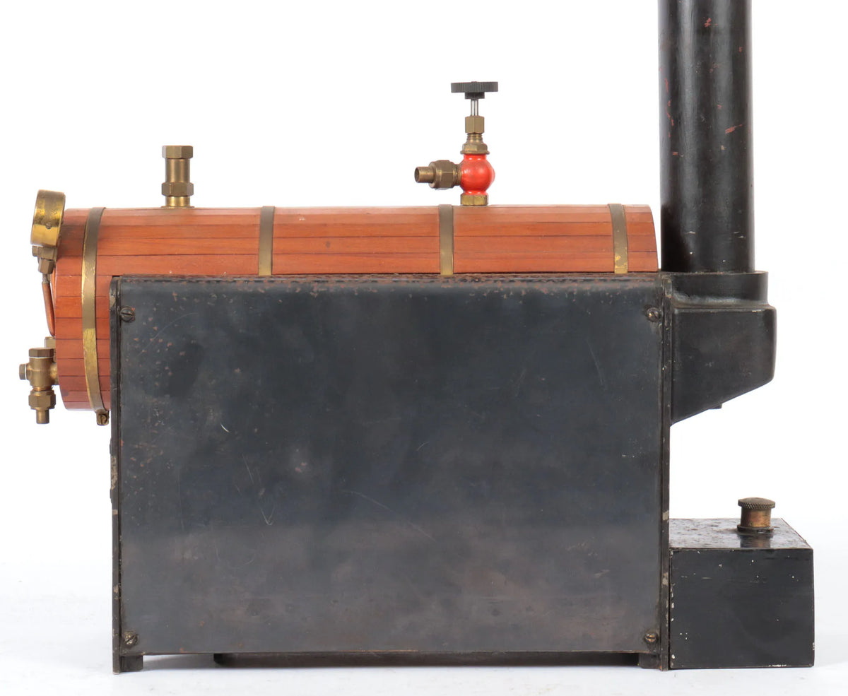 Stuart 504 spirit-fired boiler with burner