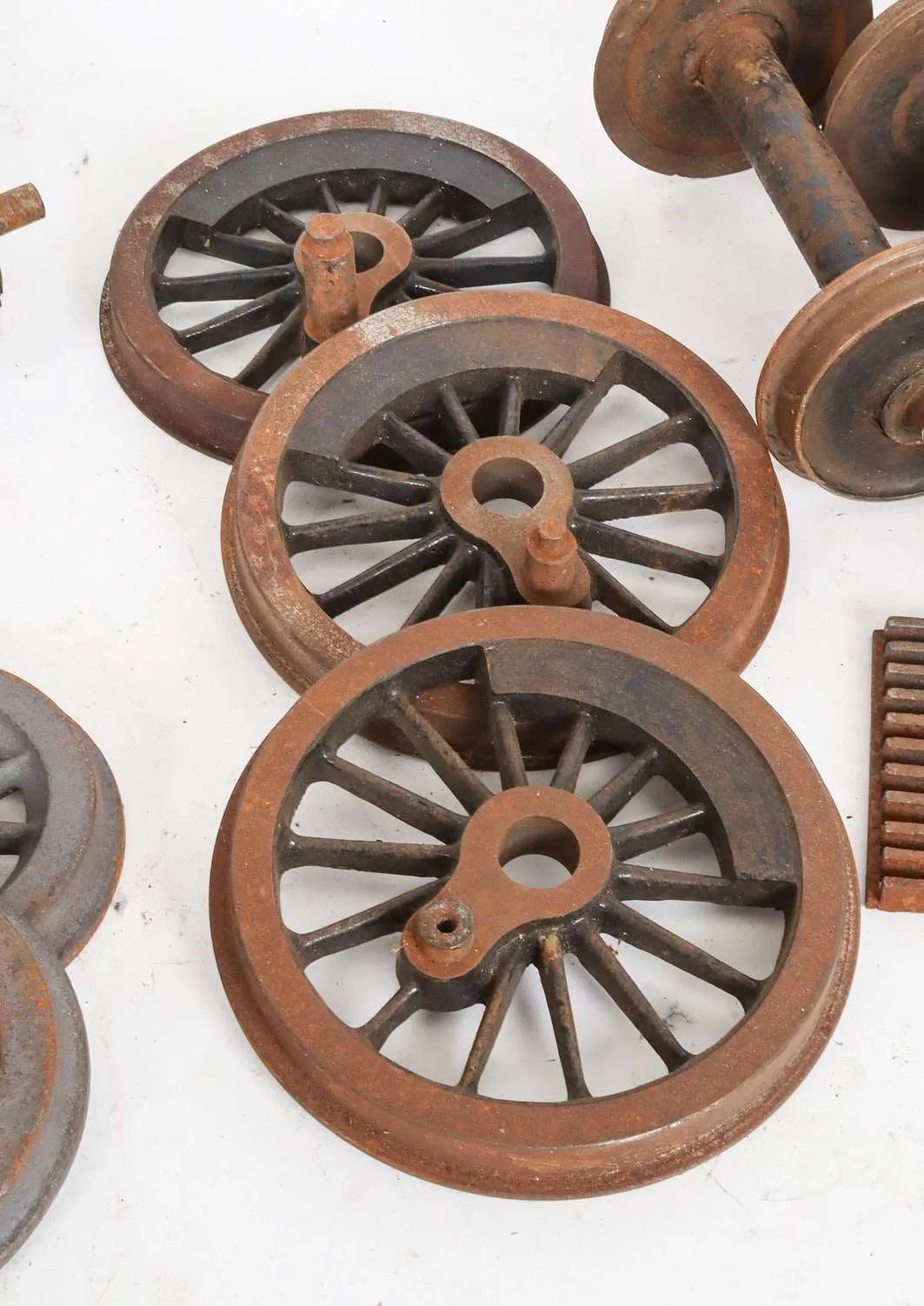 Miscellaneous 5 inch gauge parts and castings