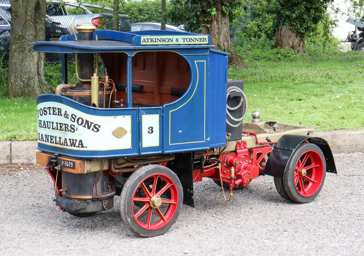 3 inch scale Atkinson steam wagon