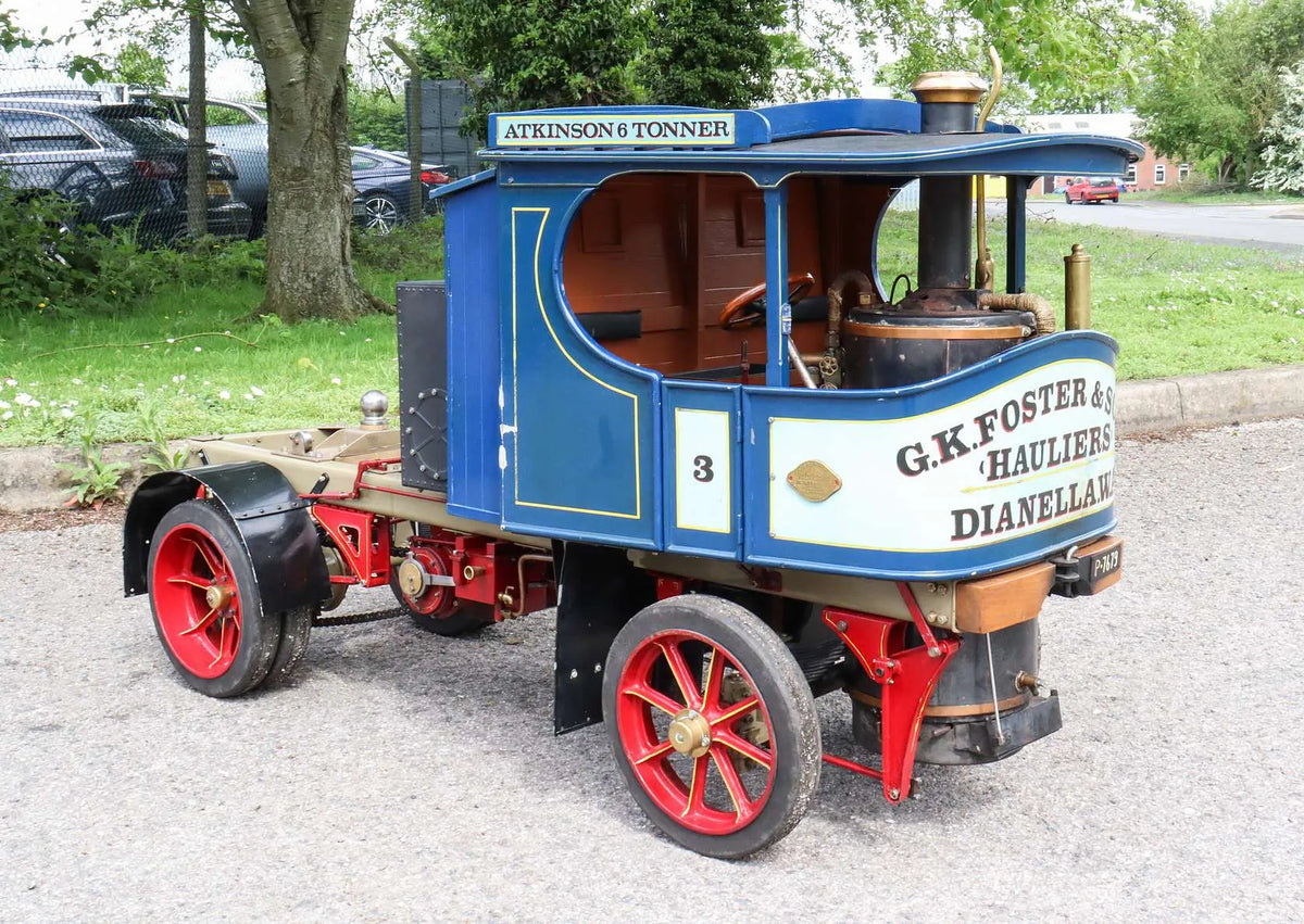 3 inch scale Atkinson steam wagon