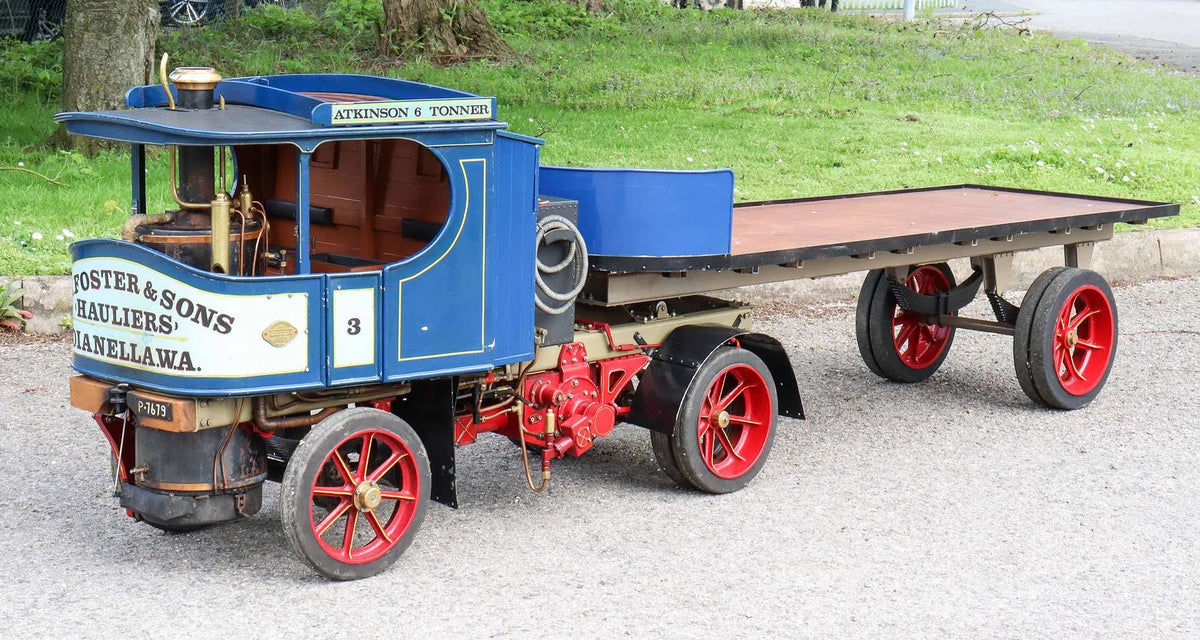 3 inch scale Atkinson steam wagon