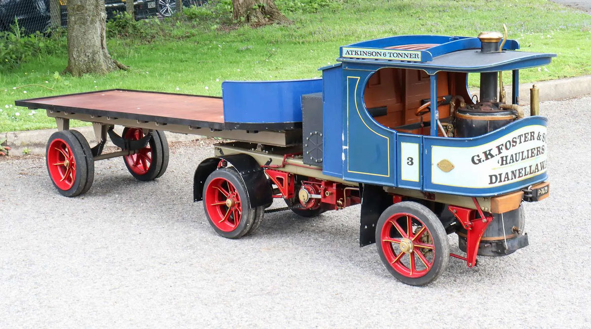 3 inch scale Atkinson steam wagon
