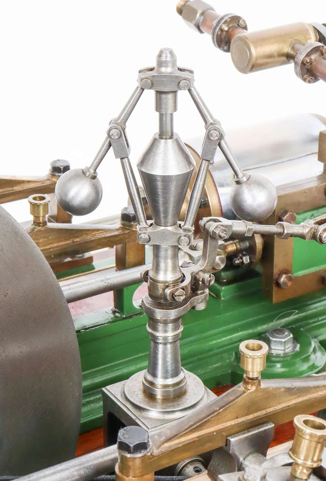 Vintage twin cylinder mill engine