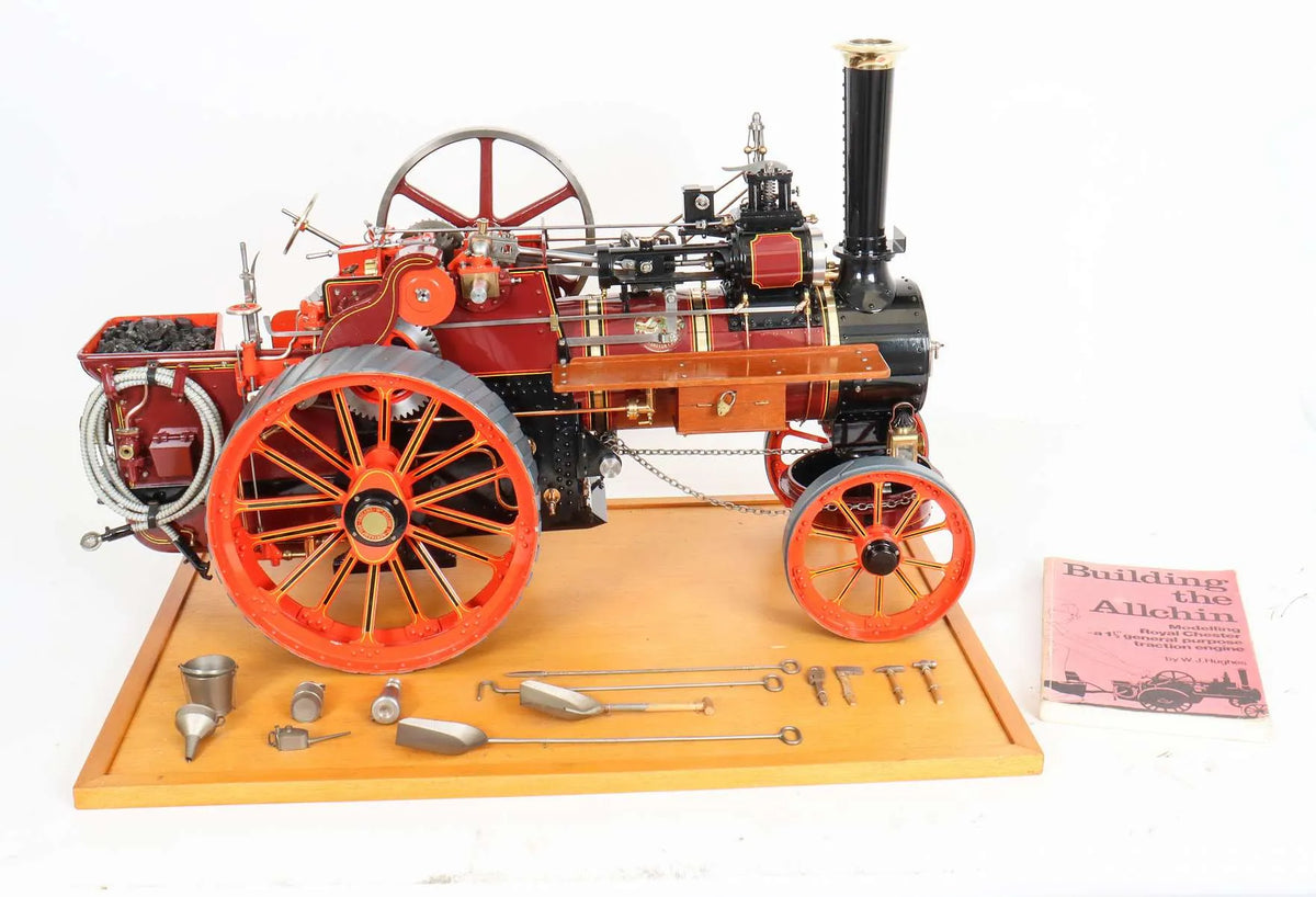 1 1/2 inch scale Allchin "Royal Chester" agricultural engine