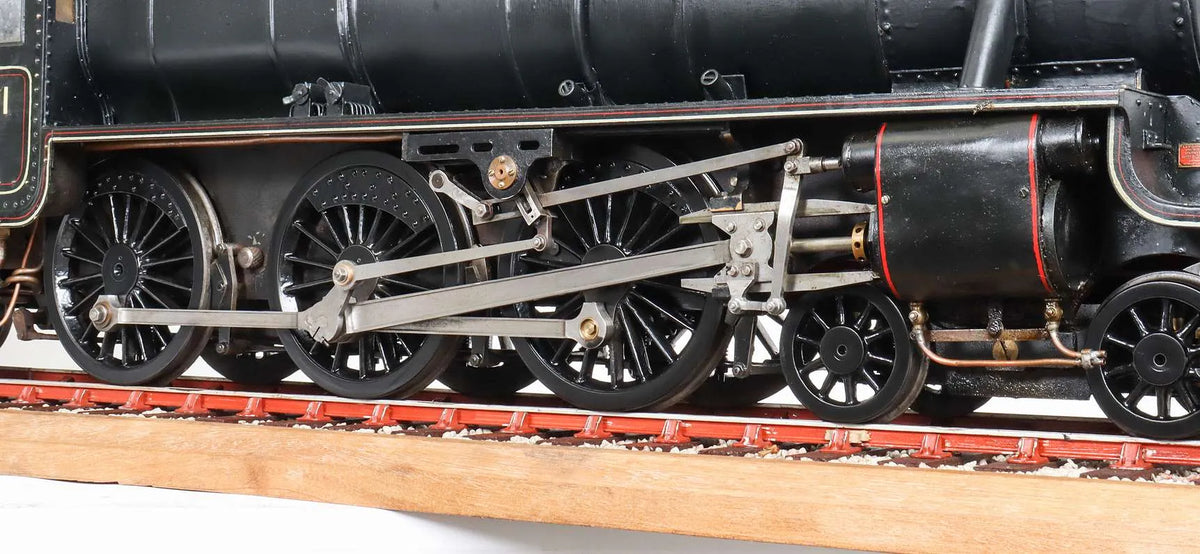 3 1/2 inch gauge Black 5