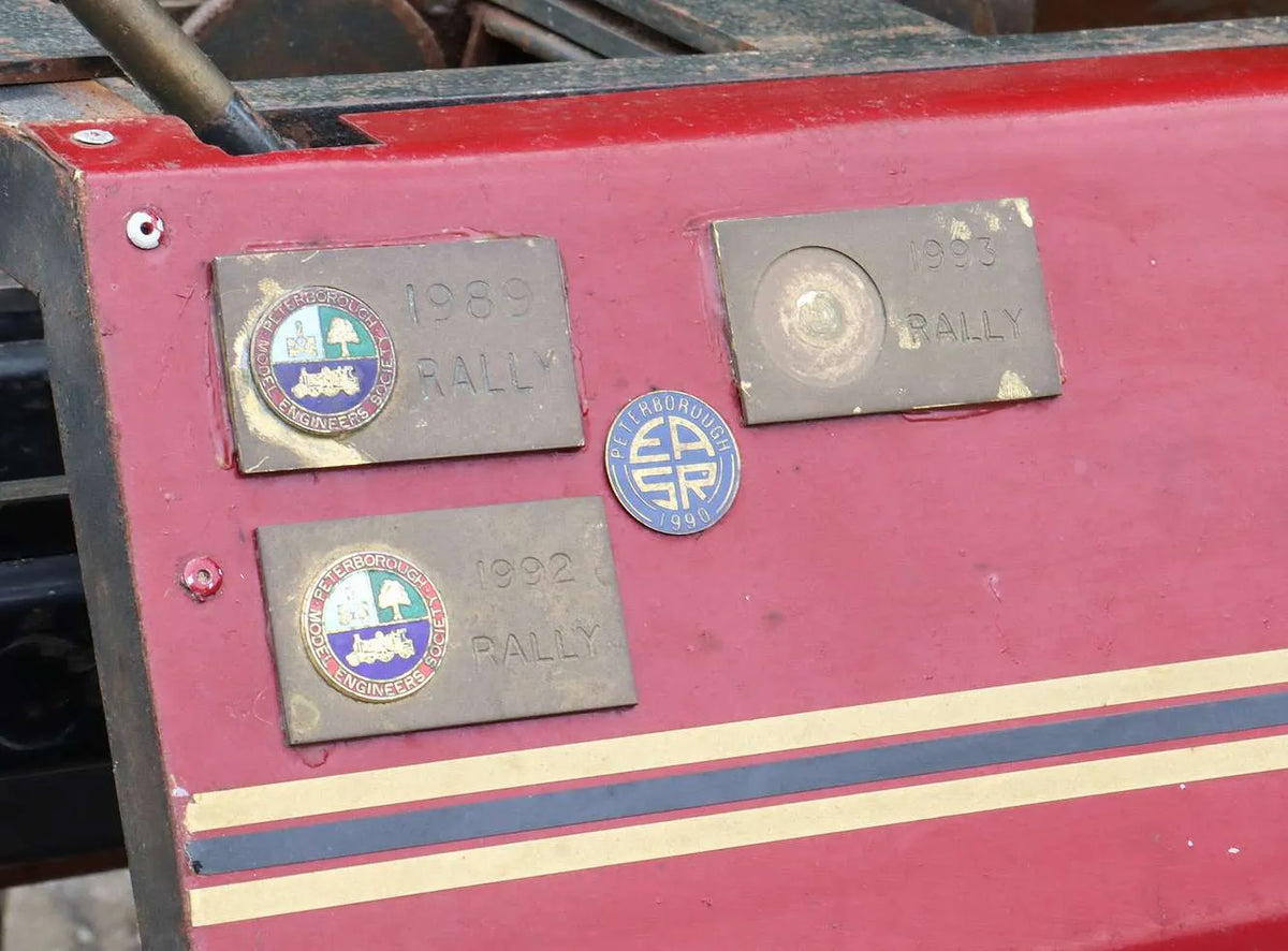 5 inch gauge braked bogie driving truck