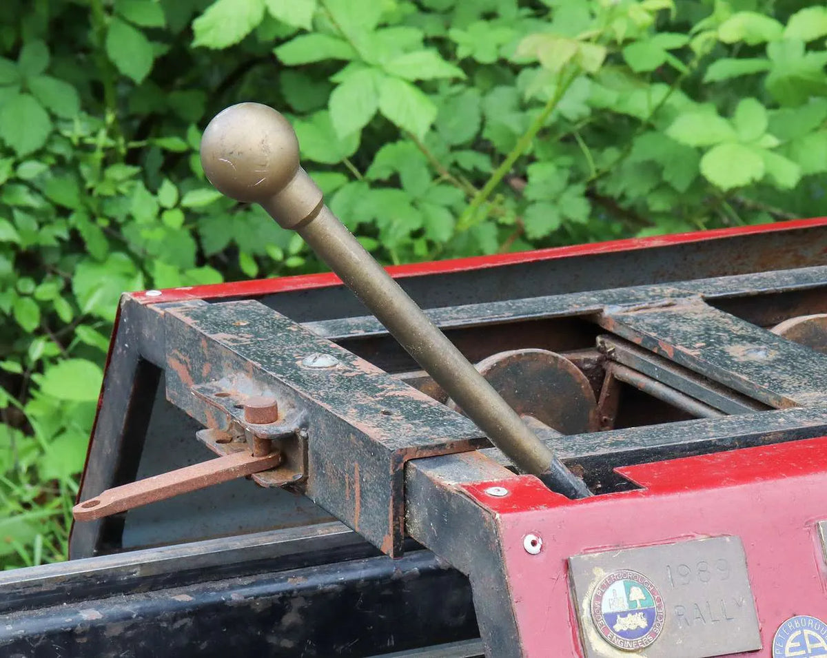 5 inch gauge braked bogie driving truck