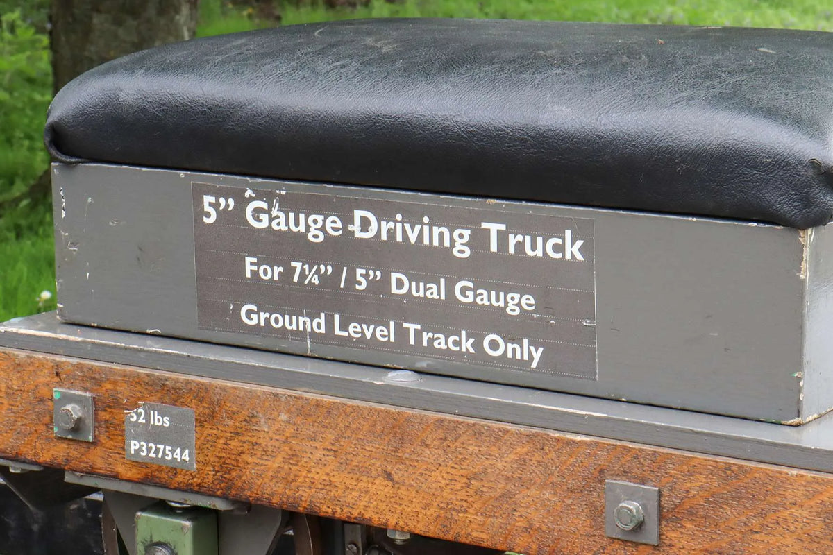7 1/4 inch gauge braked driving truck