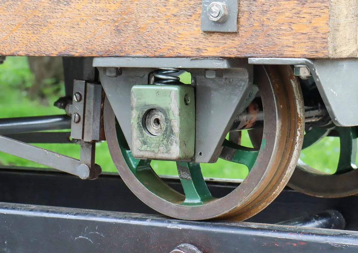 7 1/4 inch gauge braked driving truck