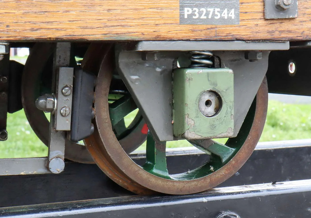7 1/4 inch gauge braked driving truck