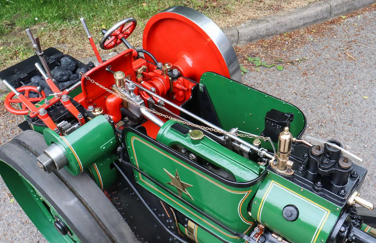 6 inch scale Ruston Proctor SD tractor