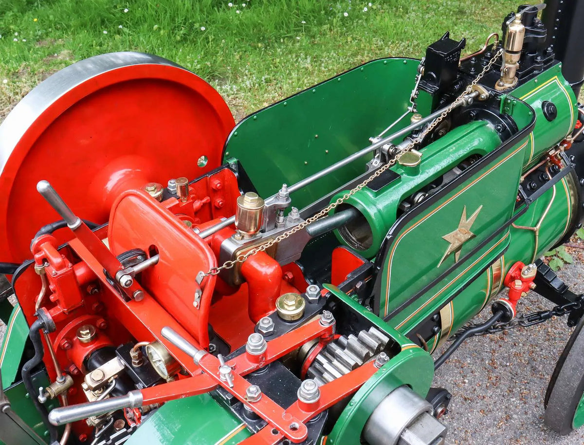 6 inch scale Ruston Proctor SD tractor