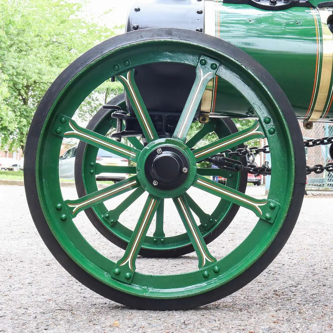6 inch scale Ruston Proctor SD tractor