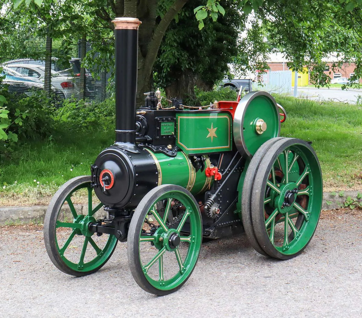 6 inch scale Ruston Proctor SD tractor