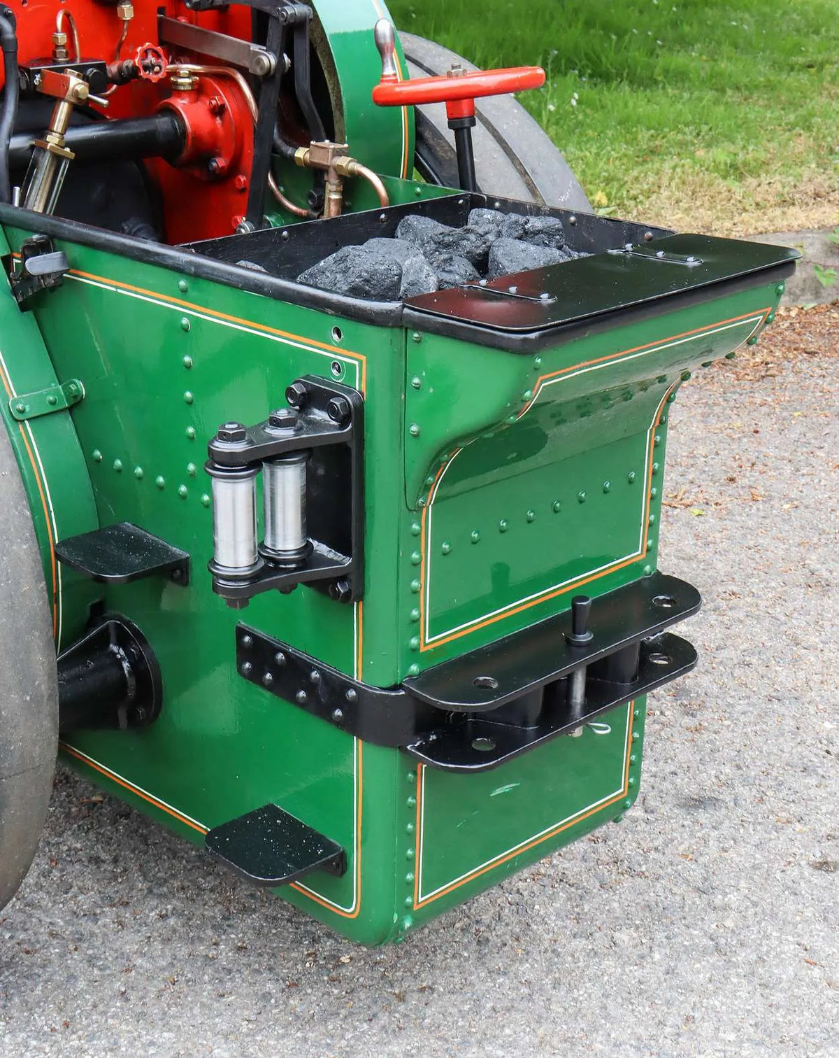 6 inch scale Ruston Proctor SD tractor