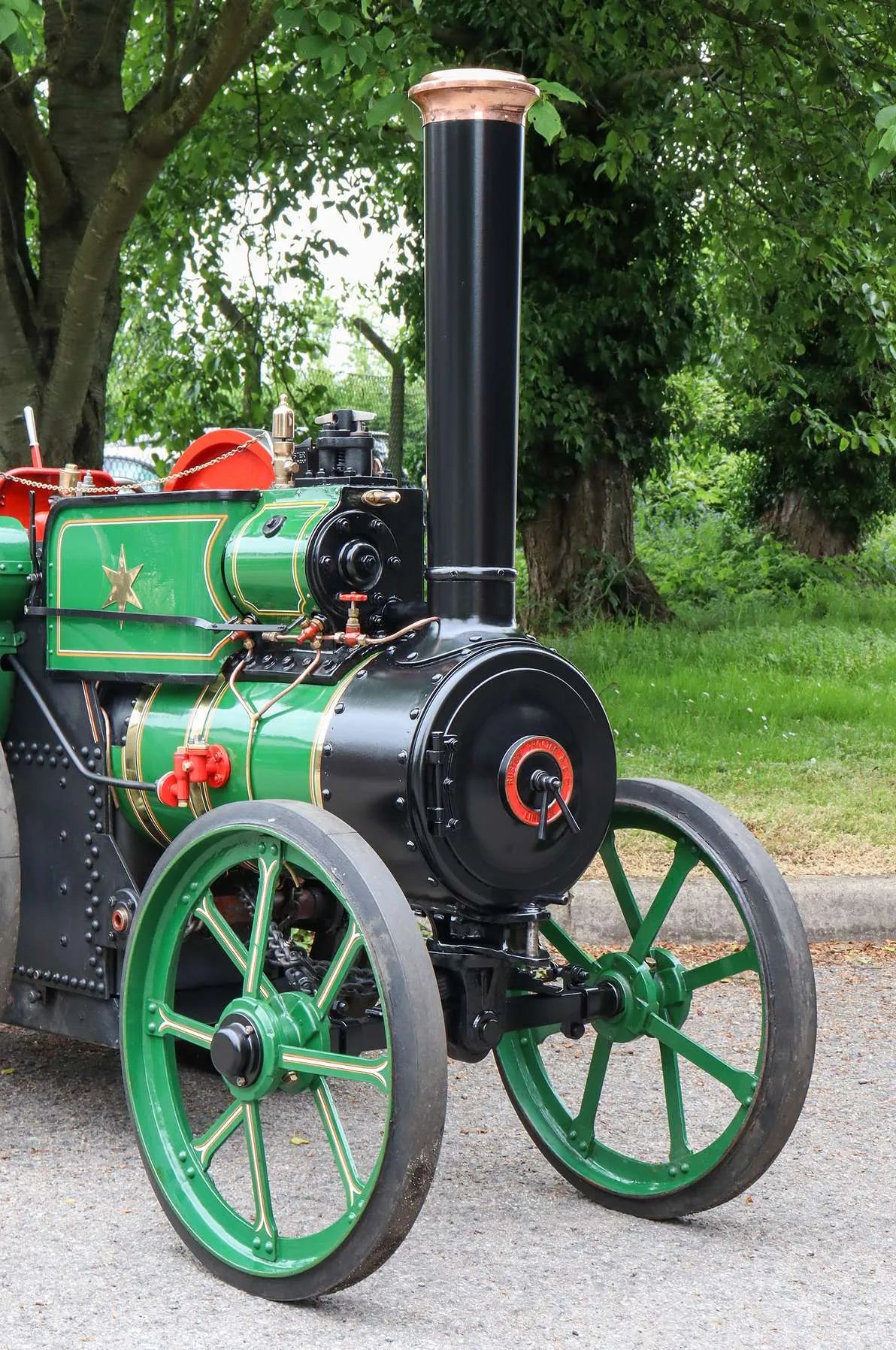 6 inch scale Ruston Proctor SD tractor
