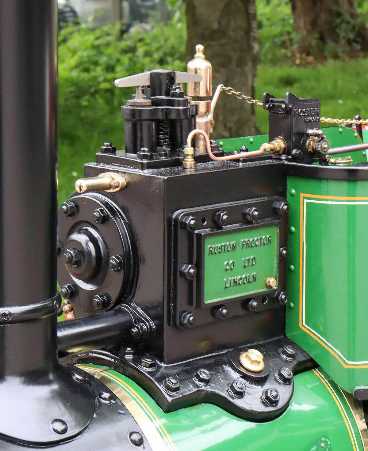 6 inch scale Ruston Proctor SD tractor
