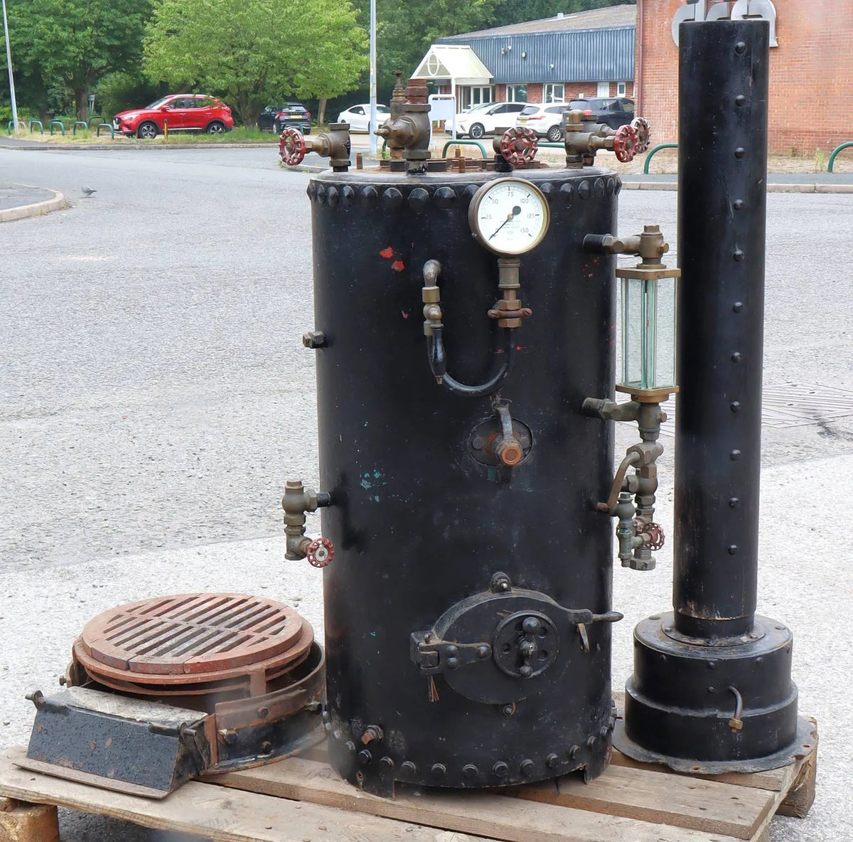 18 inch diameter coal-fired multitube boiler