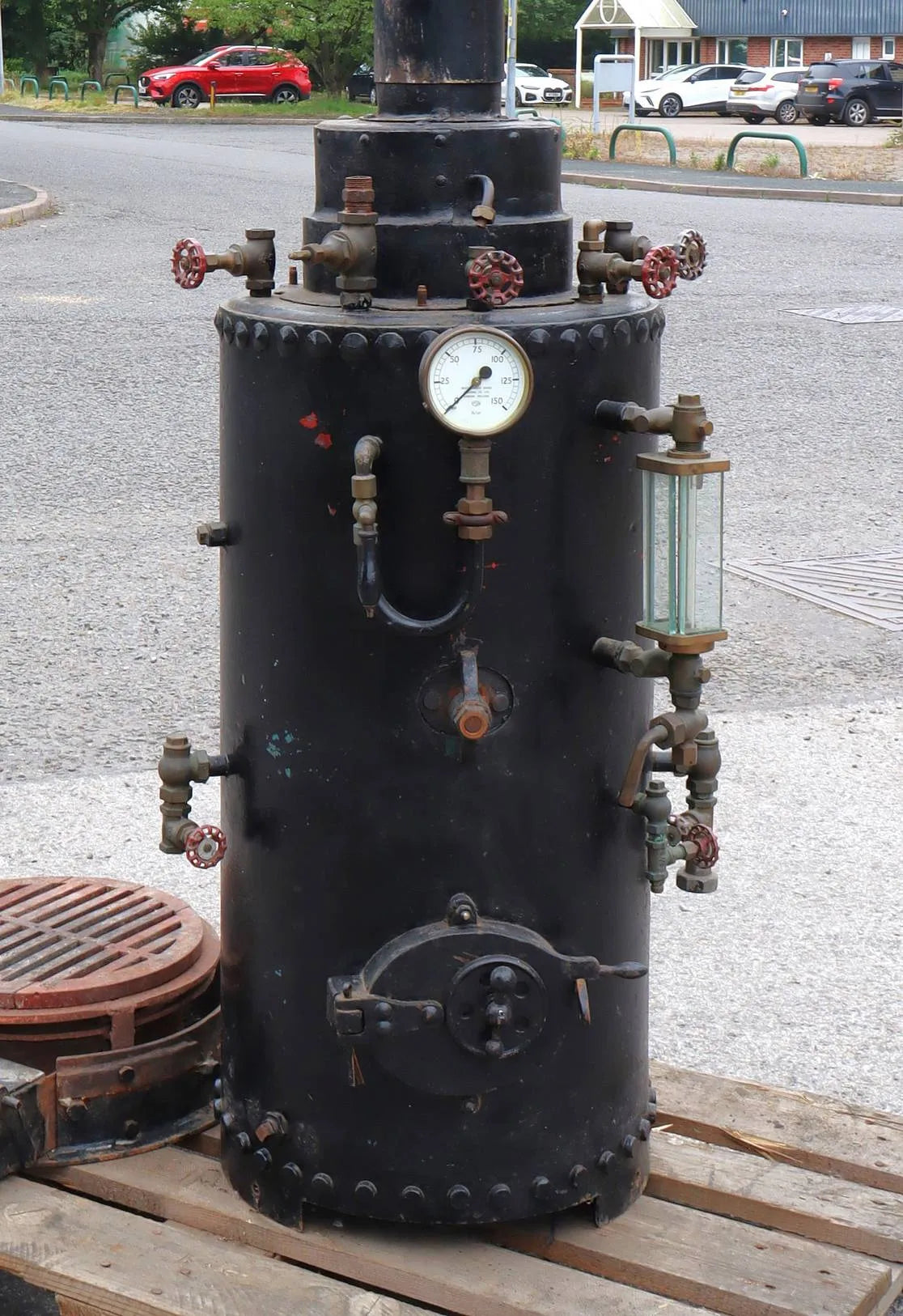 18 inch diameter coal-fired multitube boiler