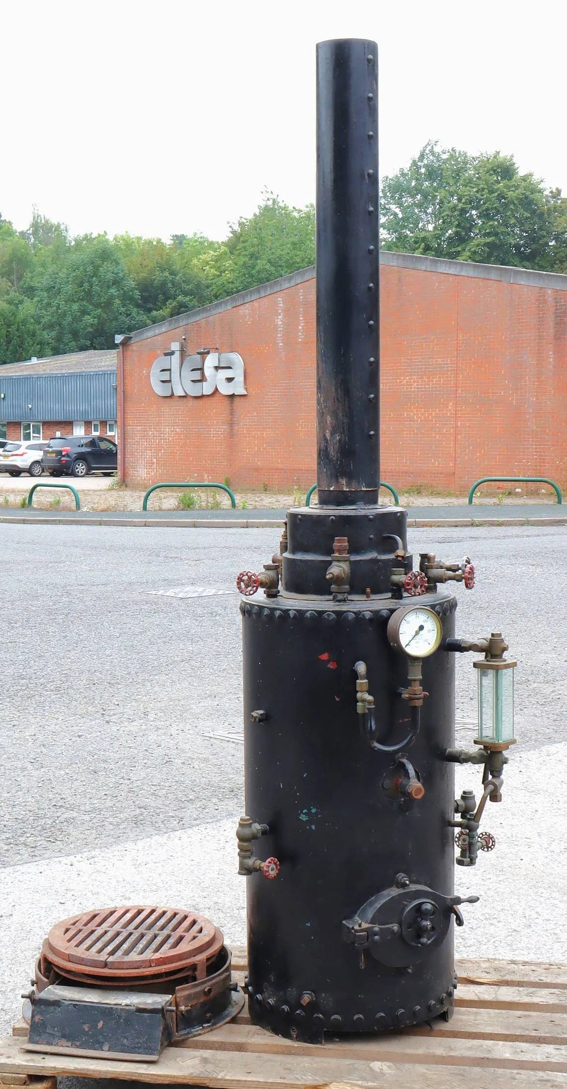 18 inch diameter coal-fired multitube boiler