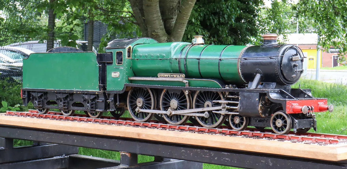 3 1/2 inch gauge "County of Wilts" 4-6-0