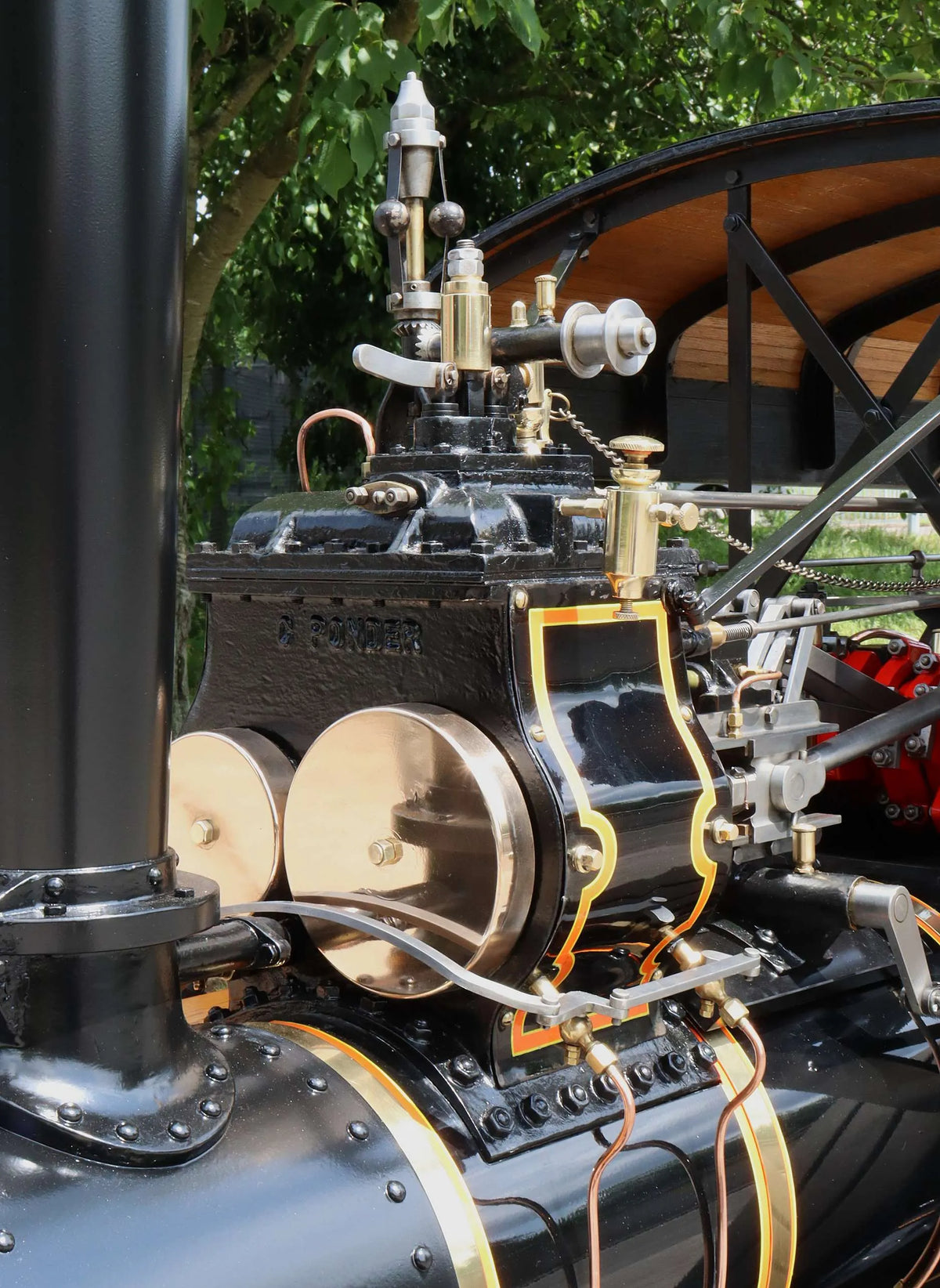 4 inch scale Fowler B6 DCC agricultural engine