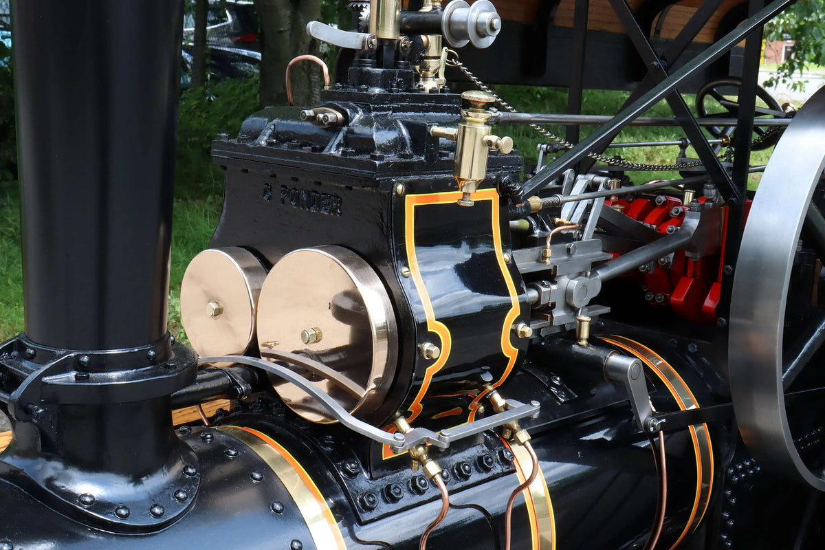 4 inch scale Fowler B6 DCC agricultural engine
