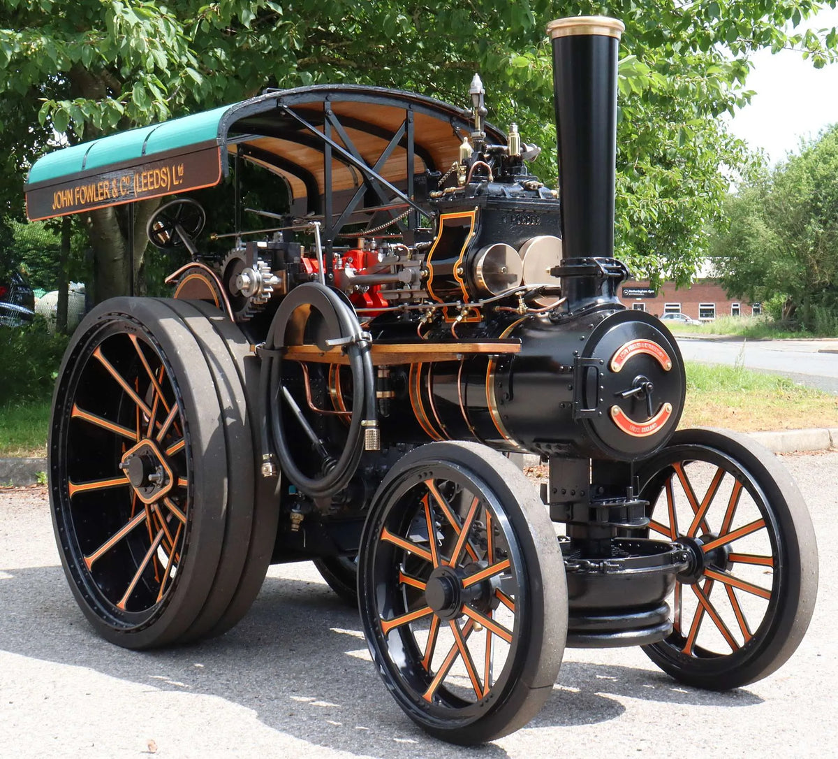 4 inch scale Fowler B6 DCC agricultural engine
