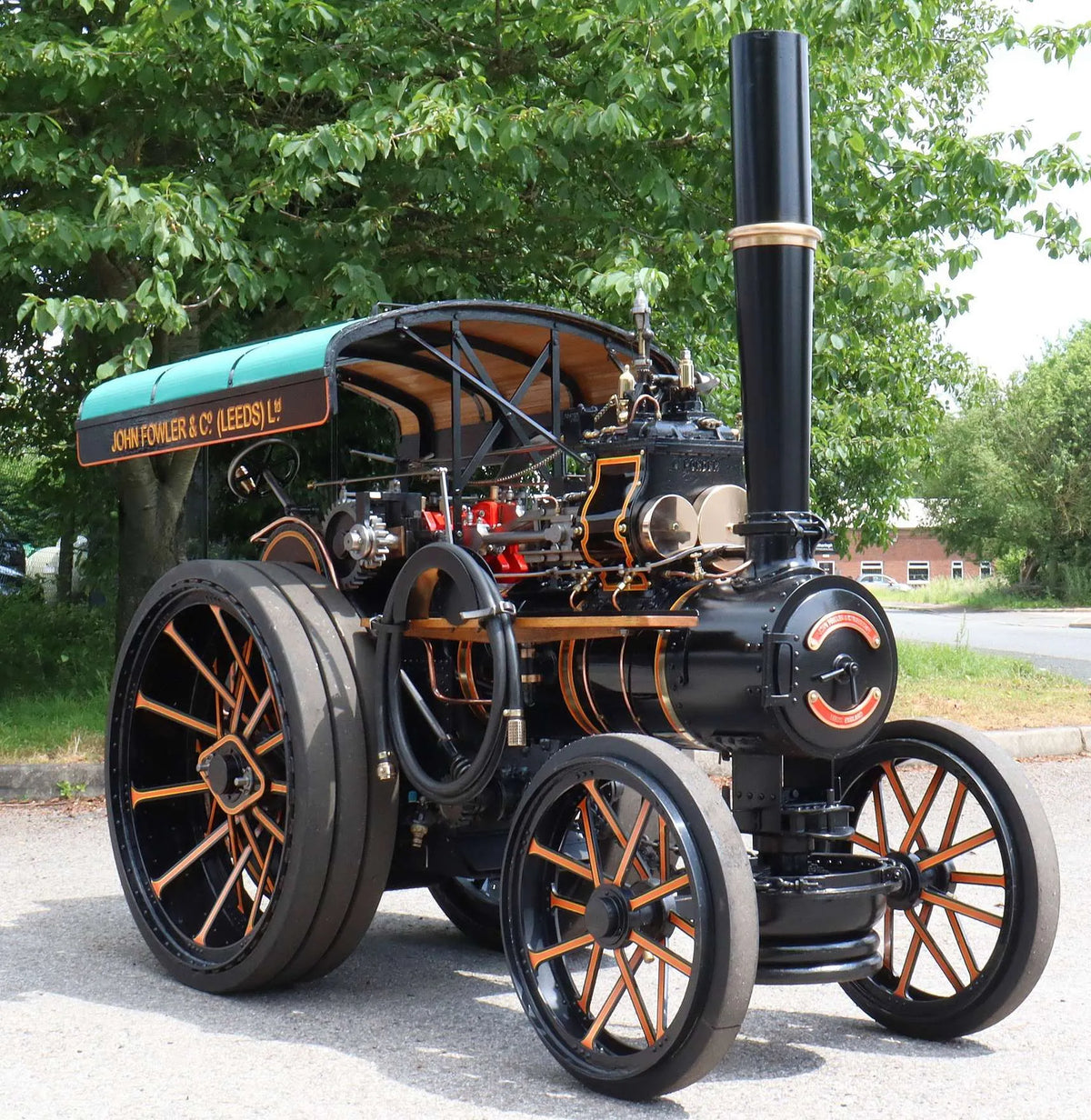 4 inch scale Fowler B6 DCC agricultural engine