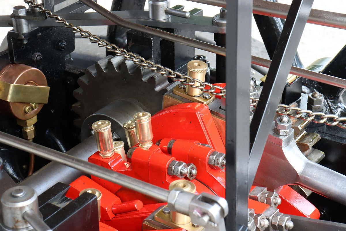4 inch scale Fowler B6 DCC agricultural engine