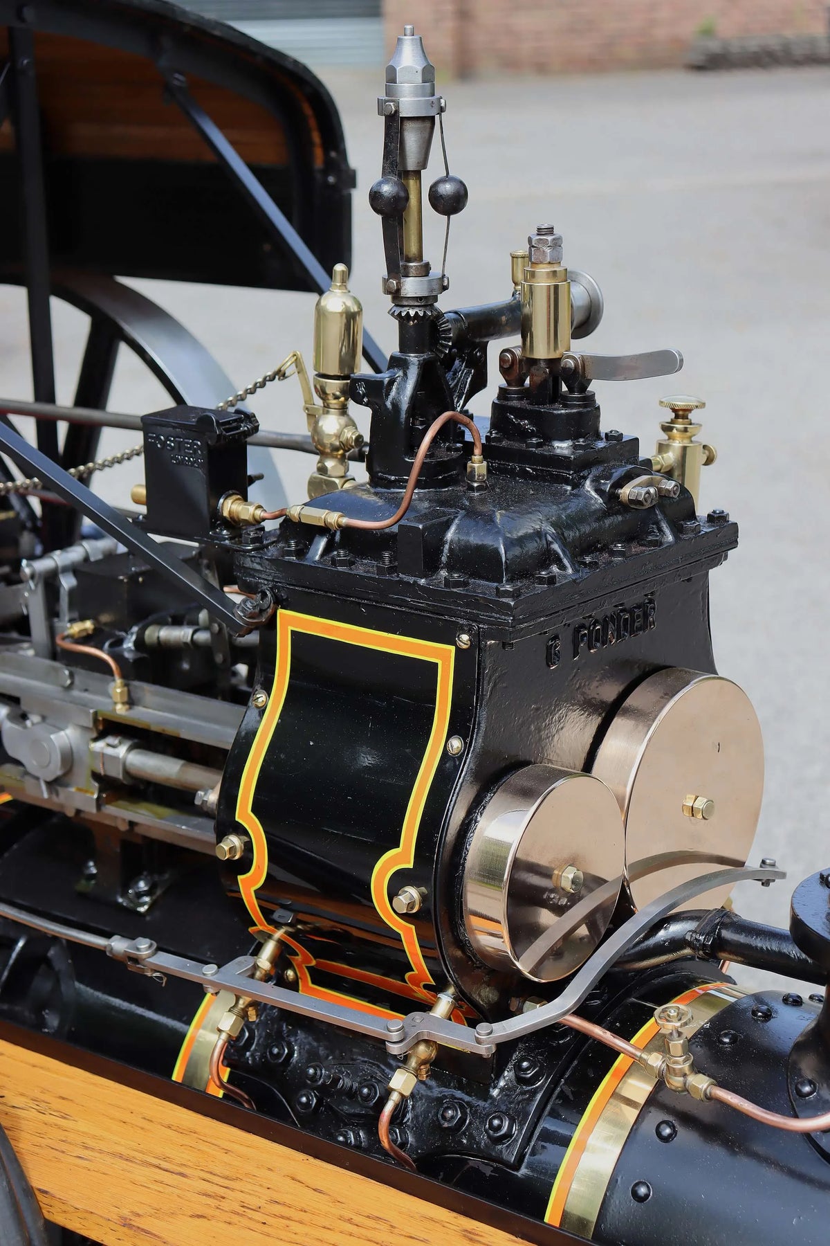 4 inch scale Fowler B6 DCC agricultural engine