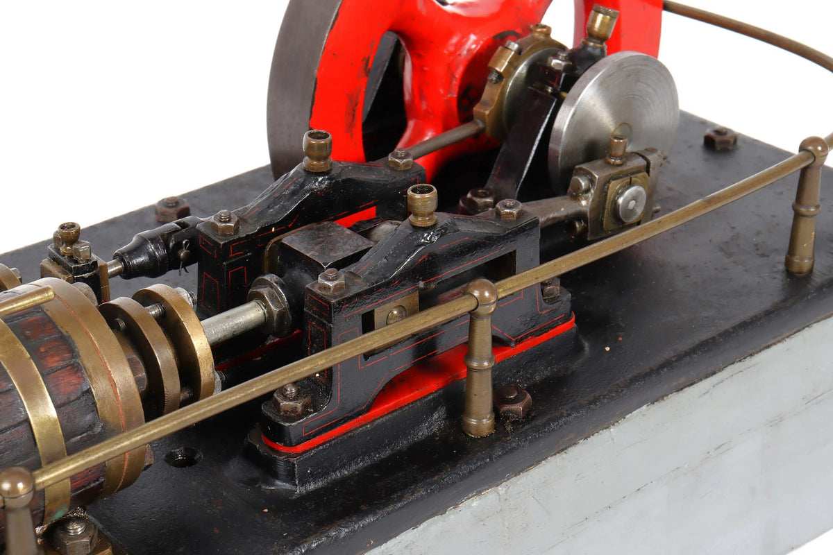 Vintage horizontal mill engine