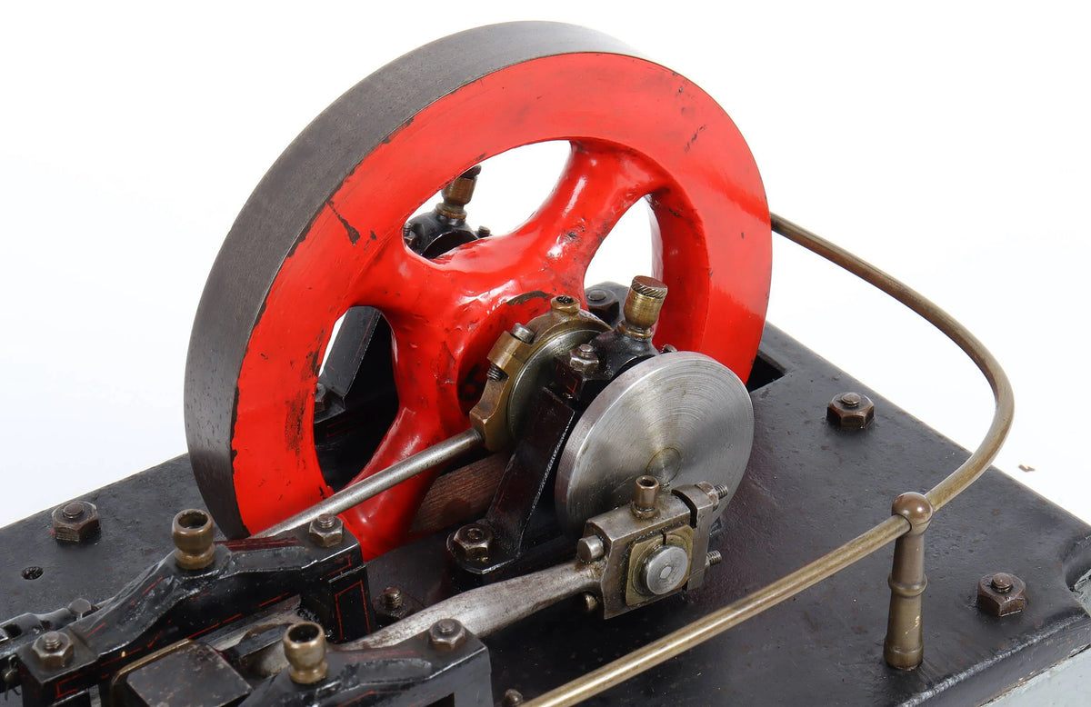 Vintage horizontal mill engine