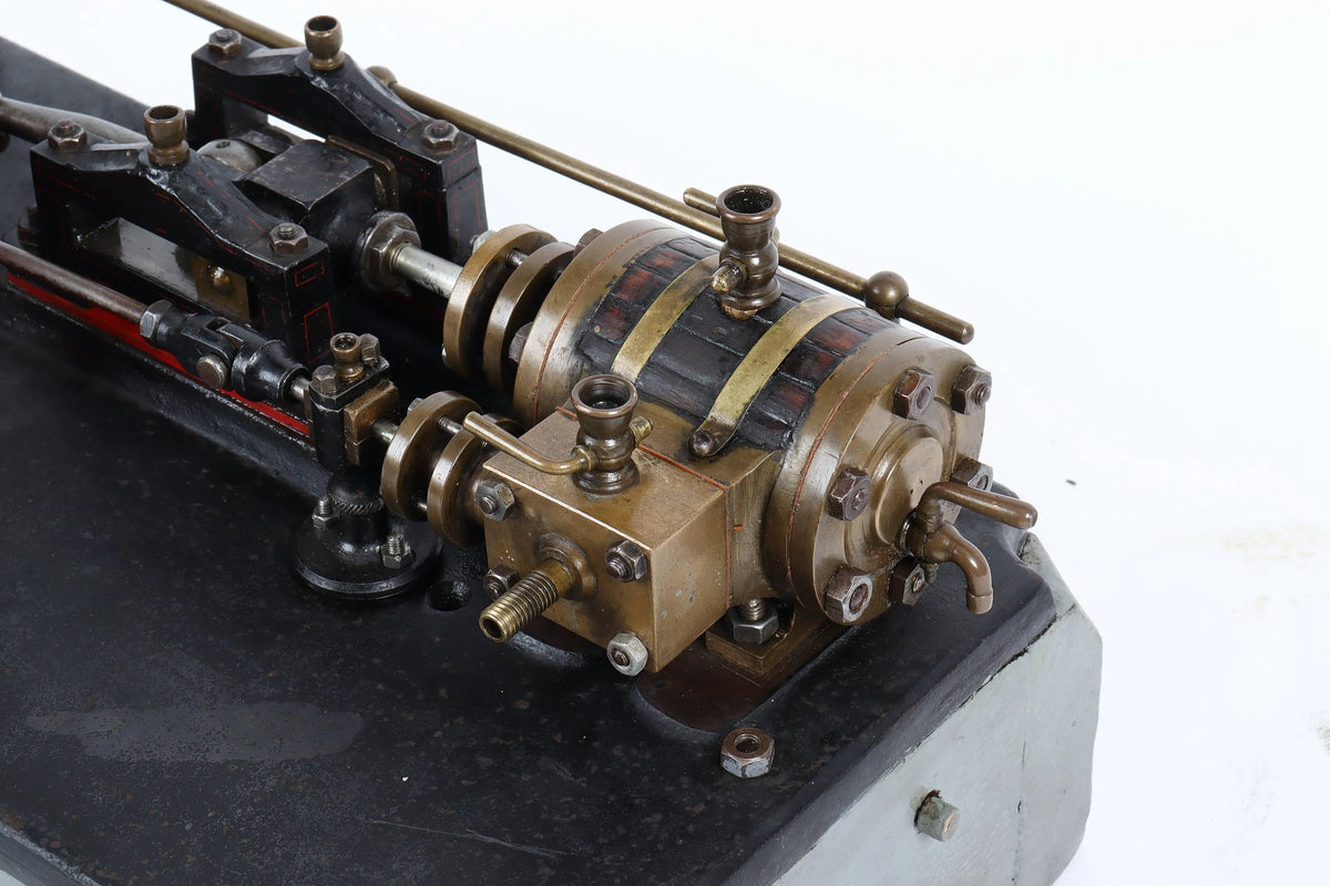 Vintage horizontal mill engine
