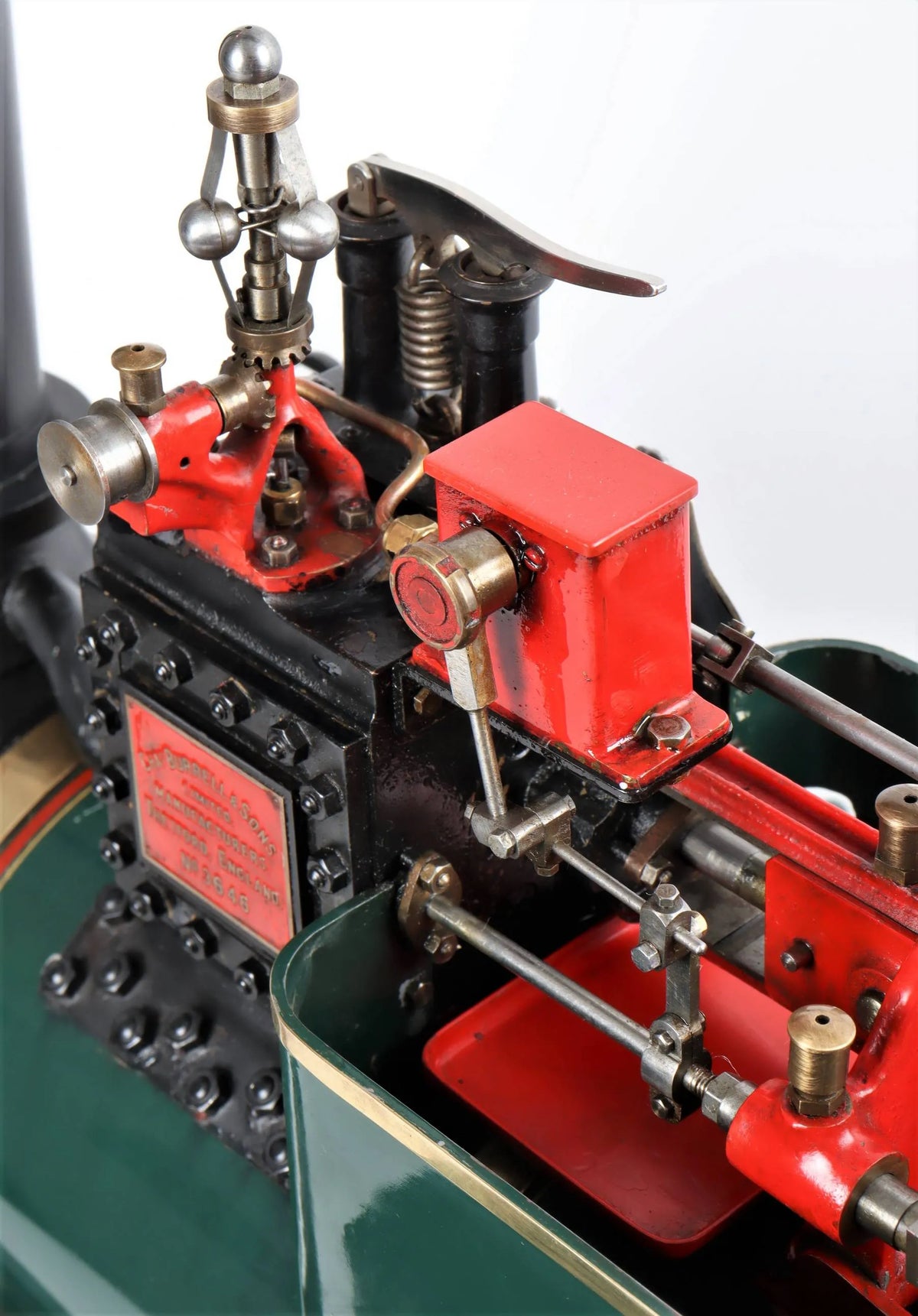 2 inch scale Burrell 5 ton Gold Medal tractor