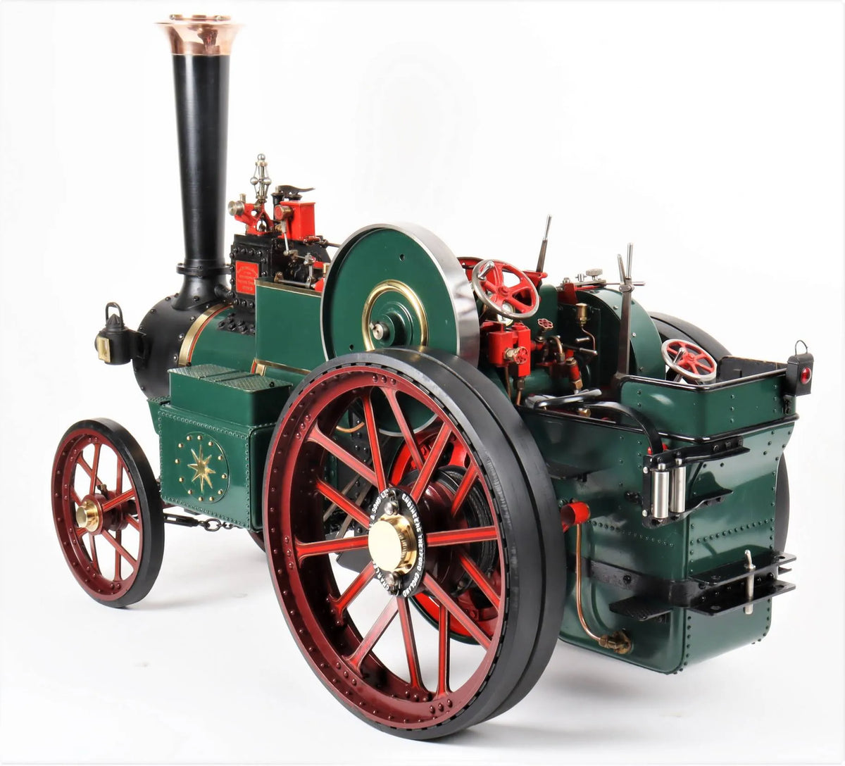 2 inch scale Burrell 5 ton Gold Medal tractor