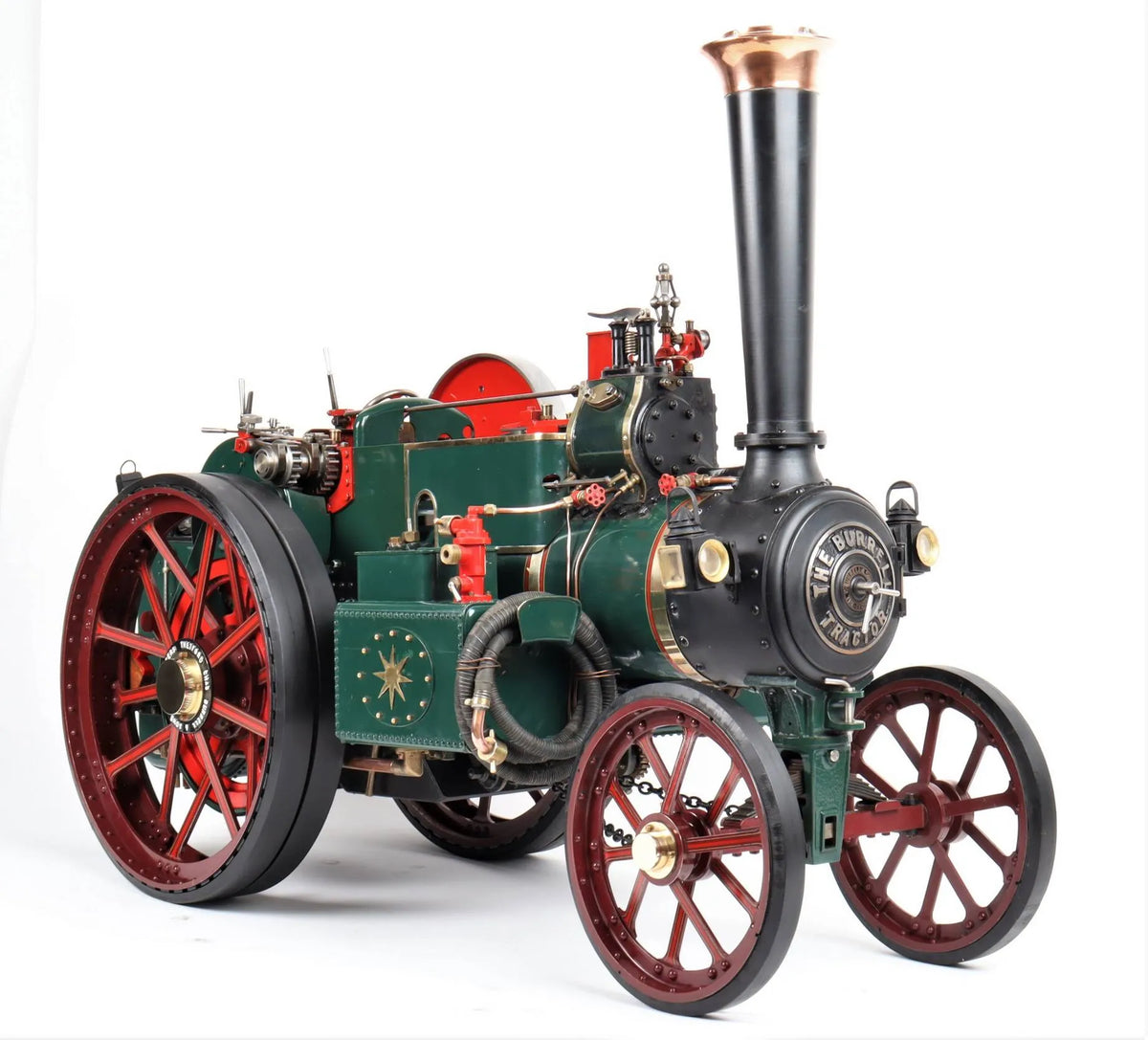 2 inch scale Burrell 5 ton Gold Medal tractor