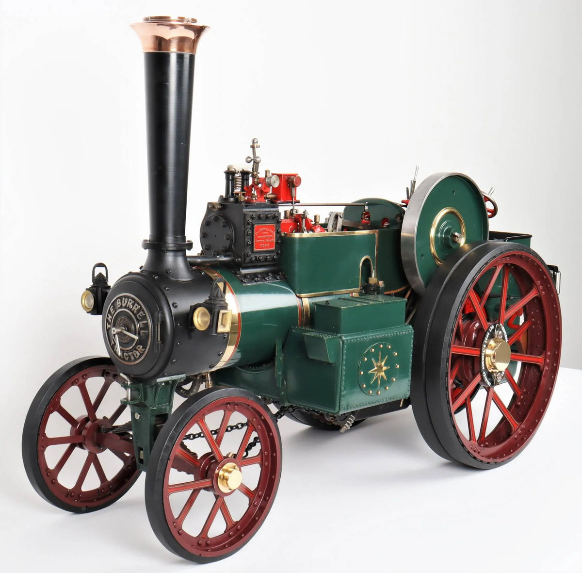 2 inch scale Burrell 5 ton Gold Medal tractor