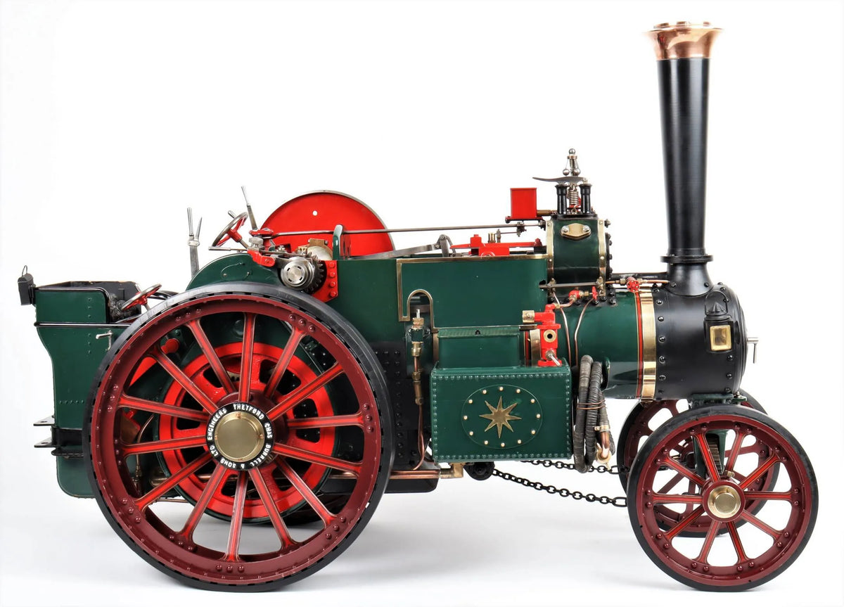 2 inch scale Burrell 5 ton Gold Medal tractor