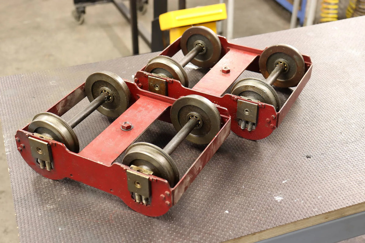 Pair 5 inch gauge bogies