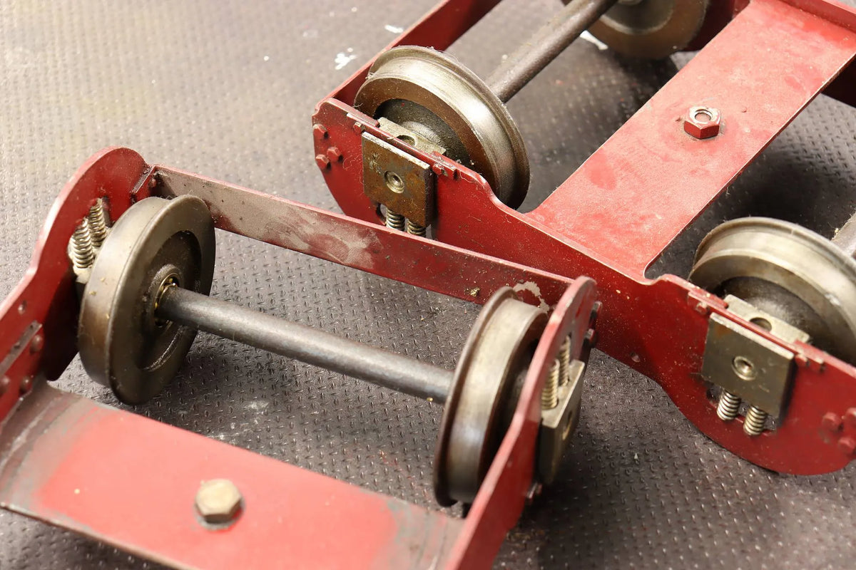 Pair 5 inch gauge bogies