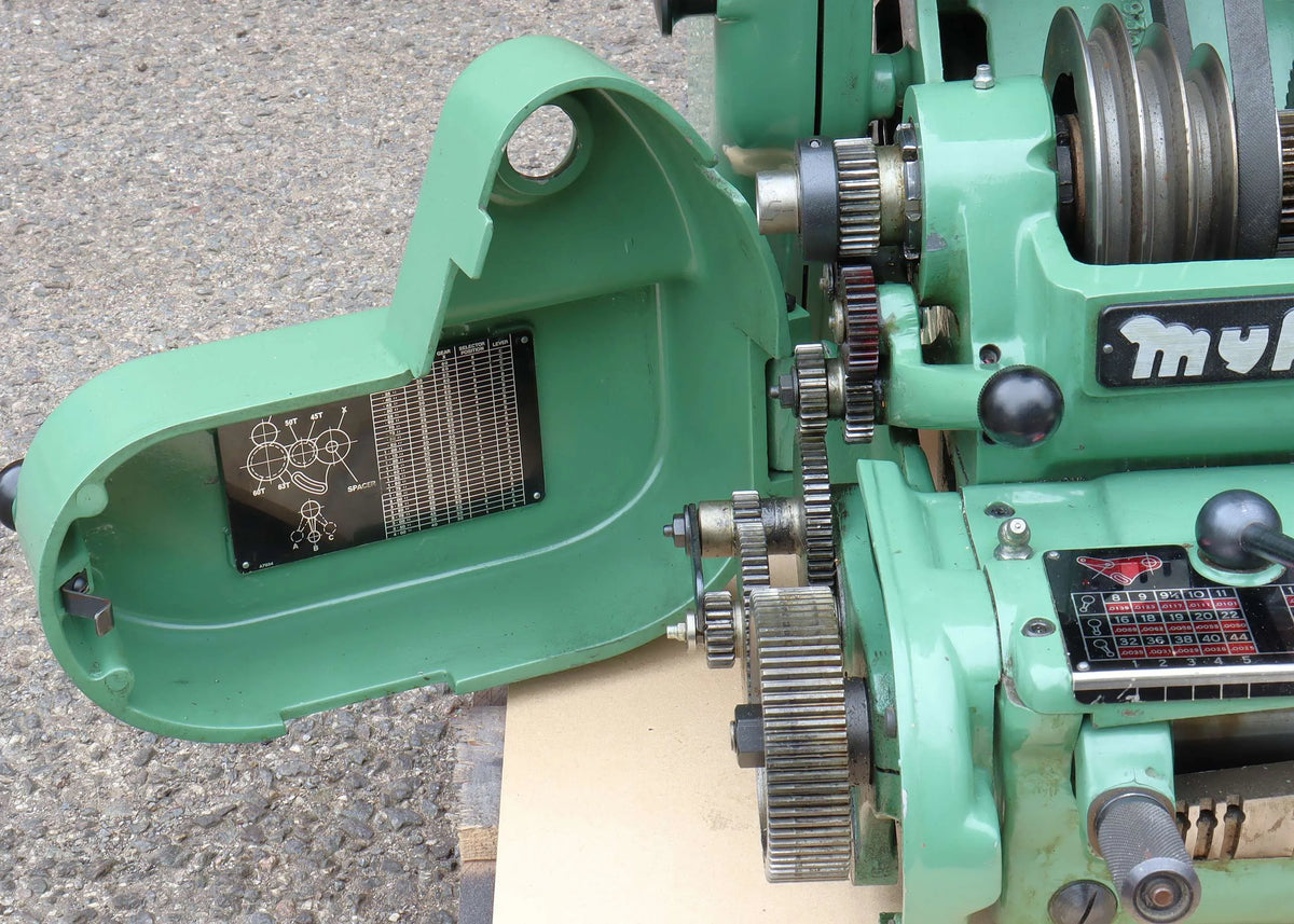 Myford Super 7B lathe with tooling