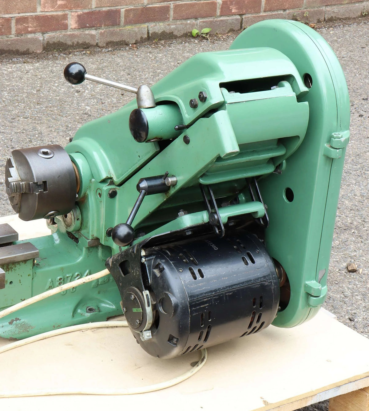 Myford Super 7B lathe with tooling
