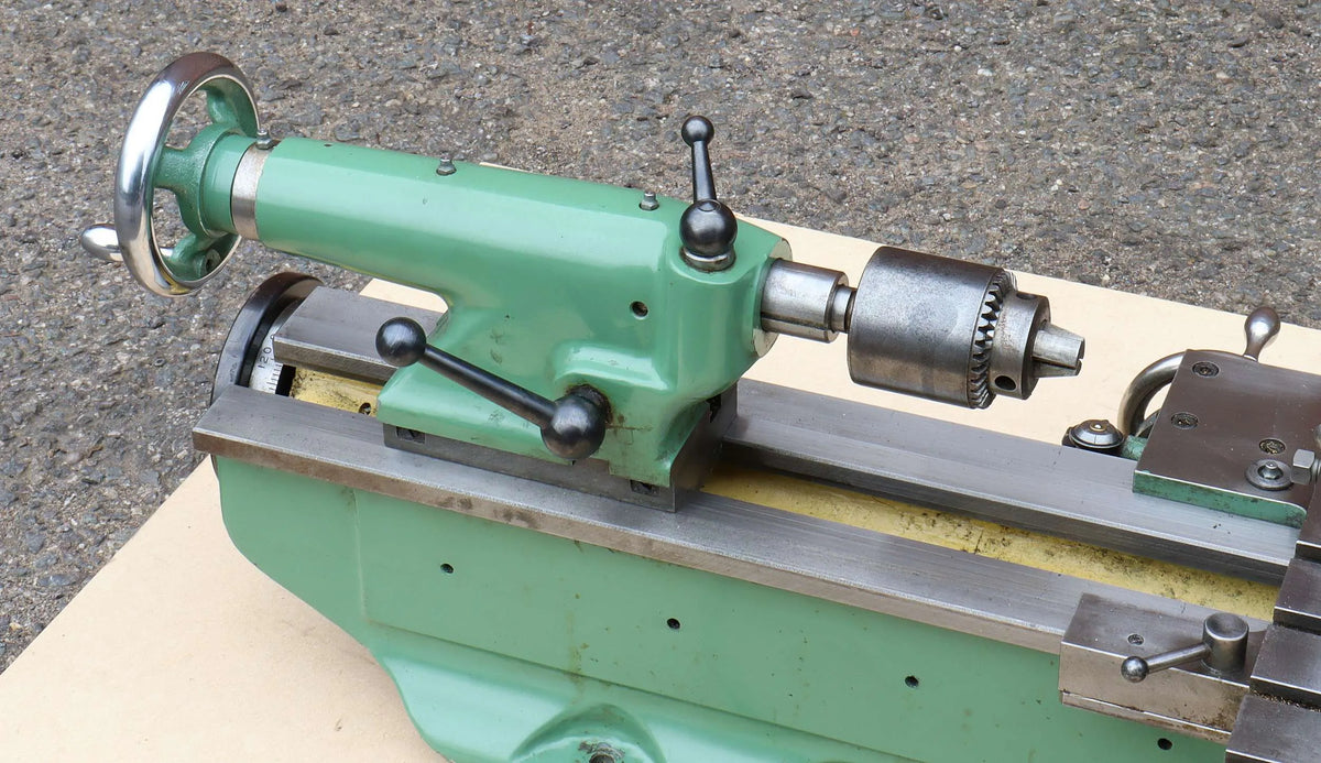 Myford Super 7B lathe with tooling