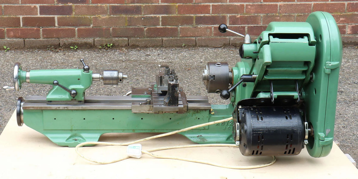 Myford Super 7B lathe with tooling