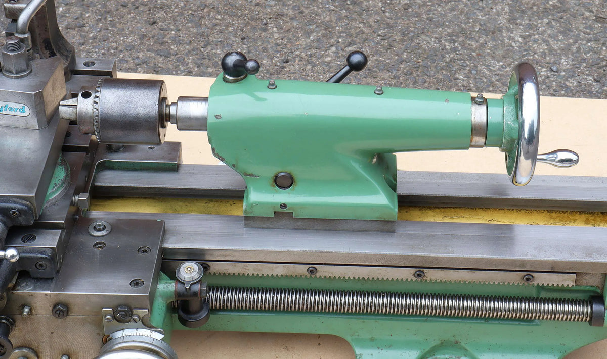 Myford Super 7B lathe with tooling